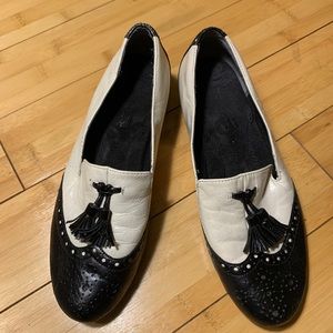 Aerosoles Loafers Flats Spats Wingtip Tassel 7.5